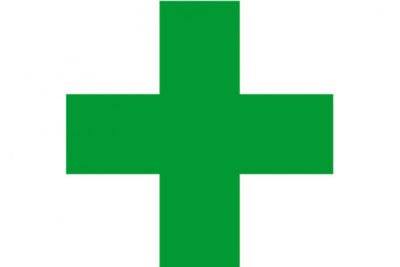 tarjeta Cruz Verde