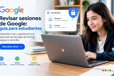 revisar sesiones de Google: guía para estudiantes ahora con esto