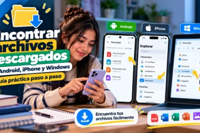 Cómo encontrar archivos descargados