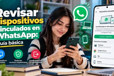 Revisar dispositivos vinculados en WhatsApp: guía básica