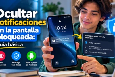 Ocultar notificaciones en la pantalla bloqueada: guía básica