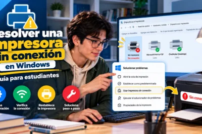 Resolver una impresora sin conexión