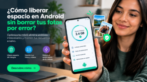 Liberar espacio en Android sin borrar fotos